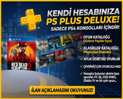 PS+ DELUXE 06.2027 / PS4 ANA HESAP / FC 26 + COD