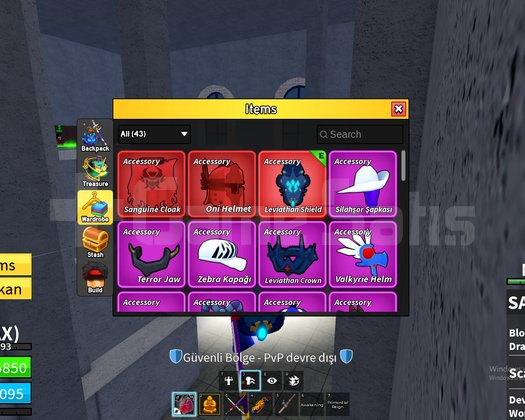 MAX LEVEL HESAP
