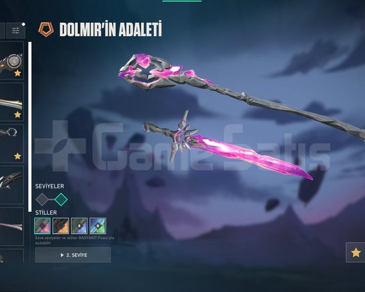 18BIÇAK 19VANDAL 13PHANTOM DOLULAR DOLUSU HESAP