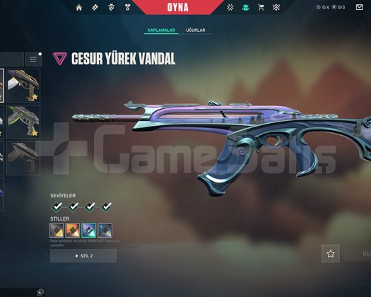 2023 CHAMPIONS VANDAL +20 SKIN
