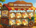 150 adet mandıra ürünü