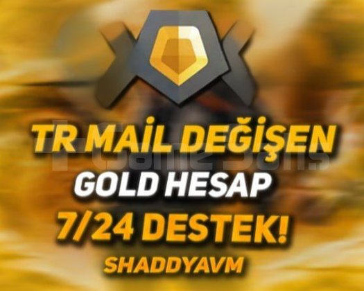 TR - MAİL DEĞİŞEN - ALTIN - ULTRA YÜKSEK MMR!