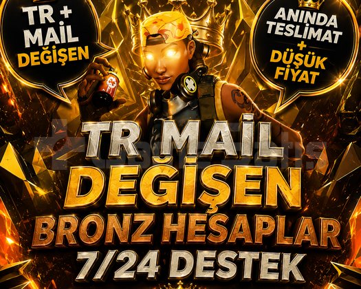TR - BRONZ - MAİL DEĞİŞEN - ELLE KASILMIŞ!