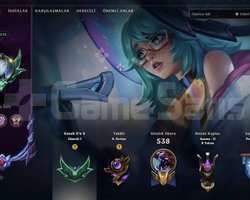 TR SERVER ZÜMRÜT 4 266 skin hesap