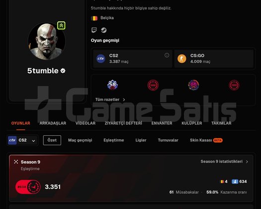 FACEIT VE SEÇKİN YOLDAŞ BOOST