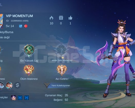 SATILIK TEK BAĞ EPİK LİĞİ DİREK DEVİR