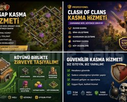 Clash of Clans Hesap Geliştirme Hizmeti