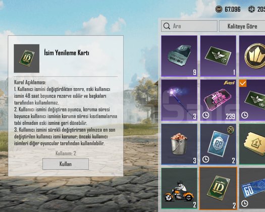 TEK BAĞ !! ALTIN V + 2x ID KARTI ++