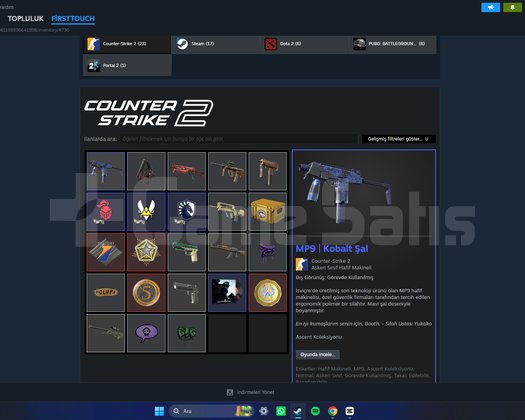 ACİL SATILIK STEAM HESAP