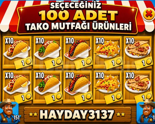 TAKO MUTFAĞI ÜRÜNLERİ