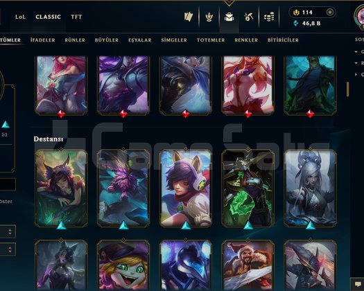 118 LEVEL / 162 SKİN / FUL HERO +MAİL +16K SATIŞ