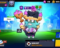 BRAWL STARS MÜKEMMEL 50 K KUPALI,BOL KOSTÜMLÜ