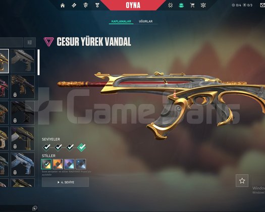 TR CESUR YÜREK VANDAL SERİ TETİK PHANTOM YAĞMACI S