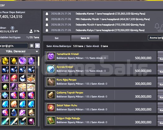 Black Desert 865 GS FULL HESAP