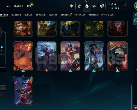 FRESH HESAP 72K MÖ PLAT-4 +30LP YÜKSEK MMR 6SKİN8K