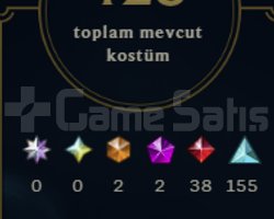 550 SEVİYE 423 SKİNLİ İLK SAHİBİNDEN HESAP