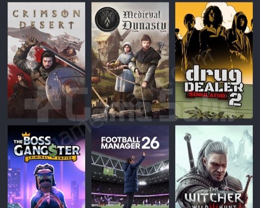 Crimson desert witcher 3 ve cs2 banlıdır