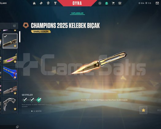 Valorant 400 Level | Champions 2023 Vandal Hesap