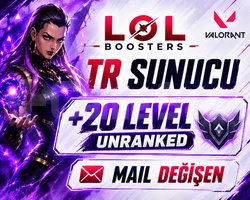 TR SERVER/+20 LEVEL UNRANKED MAİL DEĞİŞEN/HANDMADE