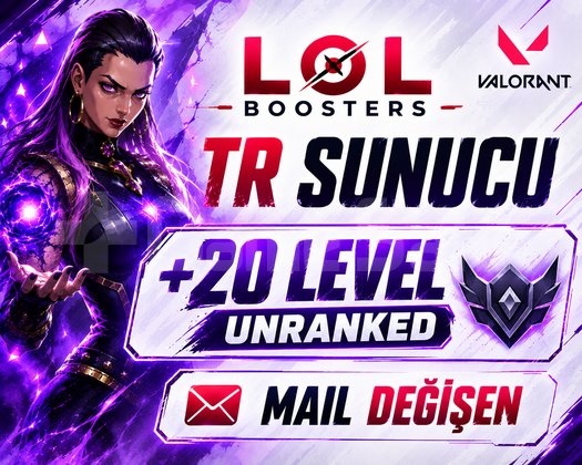 TR SERVER/+20 LEVEL UNRANKED MAİL DEĞİŞEN/HANDMADE