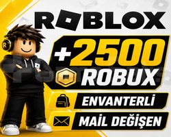 MİNİMUM 2500 ROBUX ENVANTERLİ MAİL DEĞİŞEN