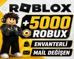 MİNİMUM 5000 ROBUX ENVANTERLİ MAİL DEĞİŞEN