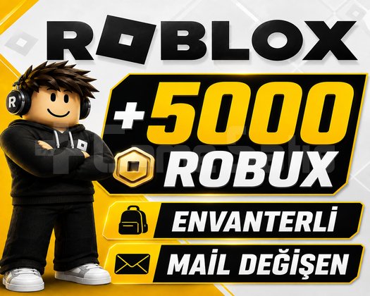 MİNİMUM 5000 ROBUX ENVANTERLİ MAİL DEĞİŞEN
