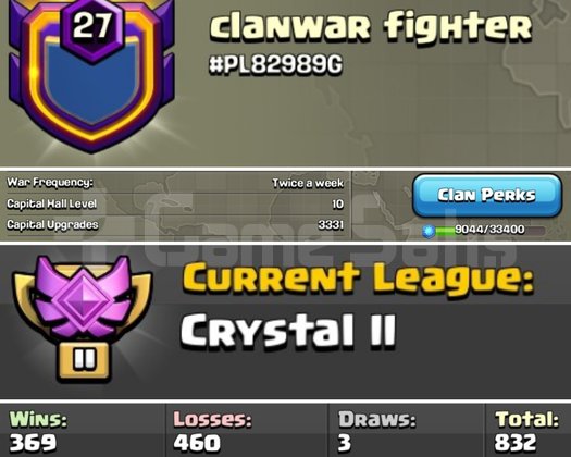 27sv ClanWar Fighter Kristal2 BaşkentMax