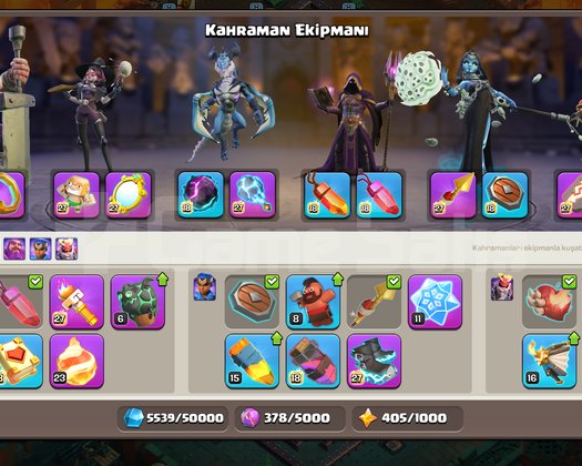 325 Seviye TH18 max hesap 55skin +10 XL Arka Plan