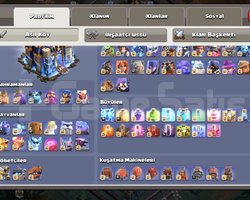 325 Seviye TH18 max hesap 55skin +10 XL Arka Plan