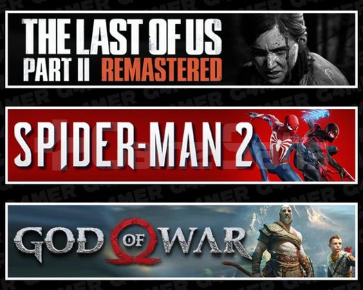 The Last Of Us 2 +Spider-Man 2 +God Of War
