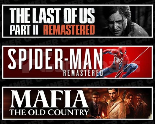 The Last Of Us 2 +SpiderMan RE +Mafia