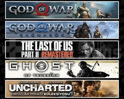 GOW +Ragnarök +TLOU2 +Tsushima +Uncharted