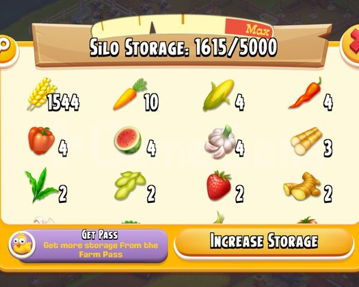 120 Level 12000 Ağıl Depolu Hesap