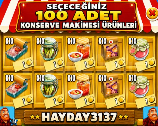 KONSERVE MAKİNESİ ÜRÜNLERİ
