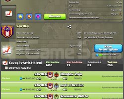 26 LVL TİTAN 2 LİGLİ 104 KAZANMA SERİLİ EŞSİZ KLAN