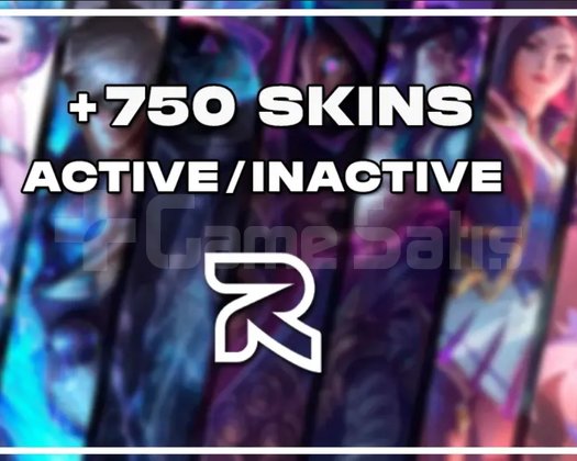 TR -  +750 SKIN - RANDOM