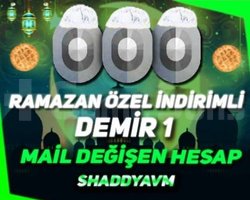 TR - MAİL DEĞİŞEN - DEMİR 1  - ULTRA DÜŞÜK MMR!