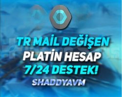 TR - MAİL DEĞİŞEN - PLATİN - ULTRA YÜKSEK MMR!