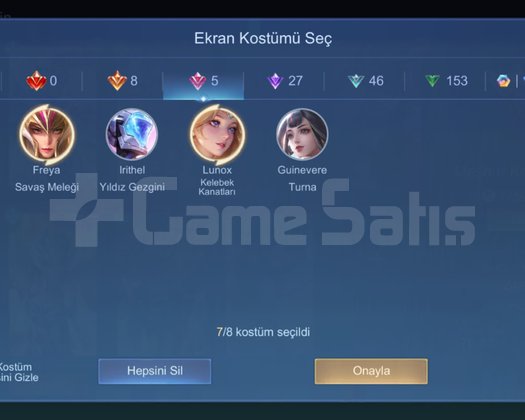 239 SKIN | 8 ÖZEL COLLAB | 3 KOF GUNİ.CHOU,KARİNA