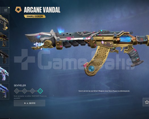 CHAMP22-23-24SET ARCANE VANDAL VE DOPDOLU HESAP ++
