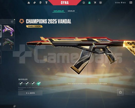 FRESH ELMAS 1 BOL SKİNLİ KAOS SET + KATANA + CHAMP