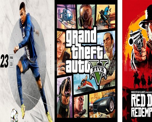 FIFA 23 + GTA 5 + RDR 2 XBOX ONE SERİES X|S
