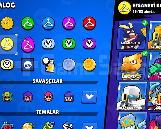 117 K Acil Satılık Brawl Stars Hesabi