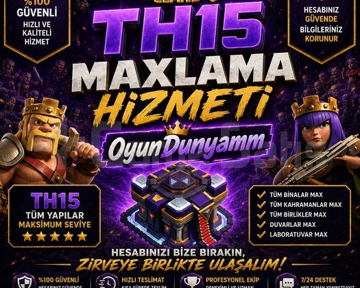 TH15 MAXLAMA HİZMETİ