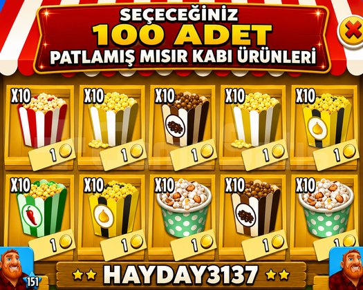 PATLAMIŞ MISIR KABI ÜRÜNLERİ