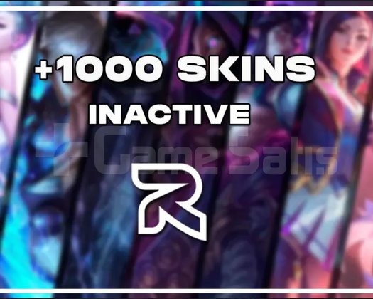 TR -  +1000 SKIN - INACTİVE - RANDOM
