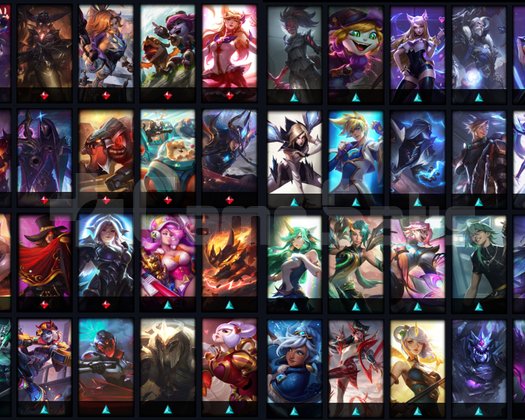 UNRANKED - 281 LVL - 304 SKIN - MAİL TESLİM