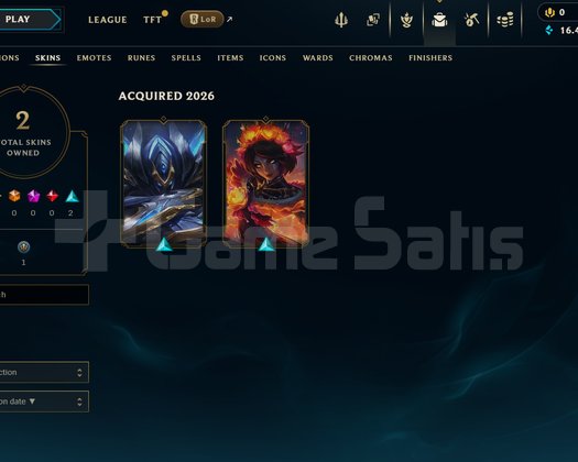 TR Unranked | 2 Kostüm - 16K Mö | Dereceli Hazır