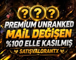 TR - PREMİUM 5 MAÇ UNRANKED - MAİL DEĞİŞEN!